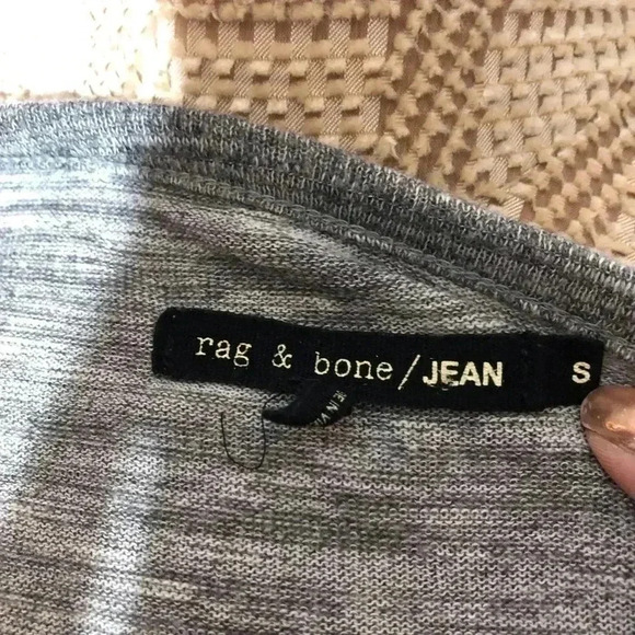 Rag & Bone Crop Top Grey Size XS - Picture 3 of 6